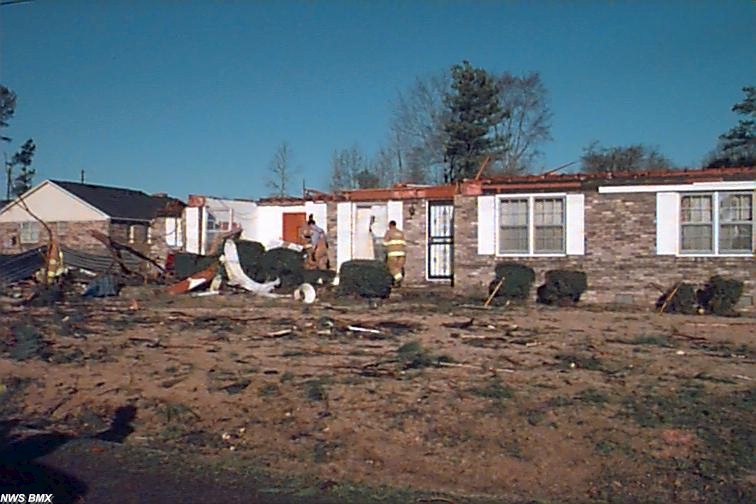House damage Tucaloosa area