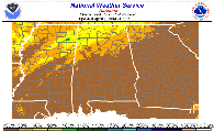 Percentage of Normal Rainfall in March 2004 - click for large image