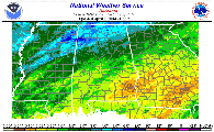 Estimated Rainfall in March 2004 - click for larger image