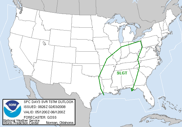 Day 3 Severe Weather Outlook