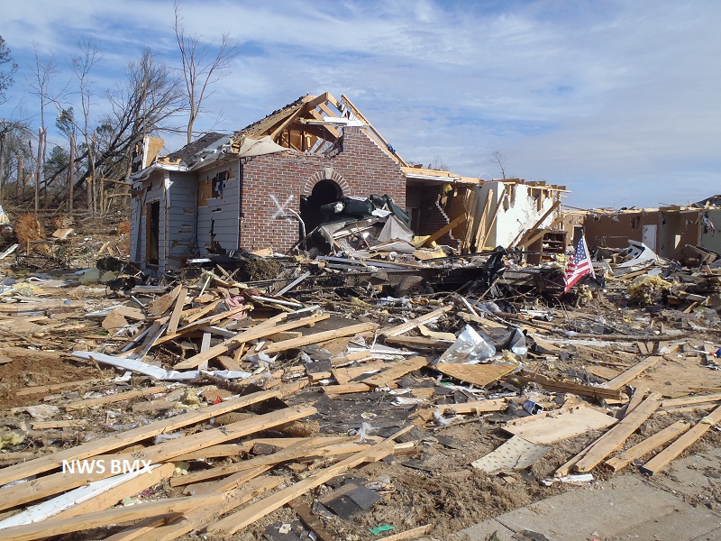 Center Point Tornado - January 23, 2012