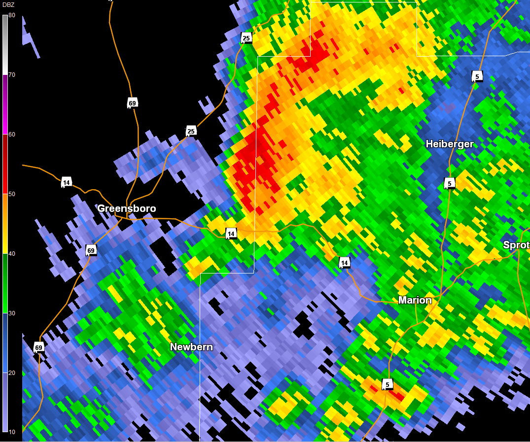 Radar Reflectivity Image