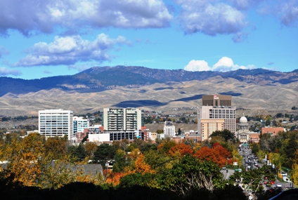 Boise Skyline. Photo by Jeanne Allen.