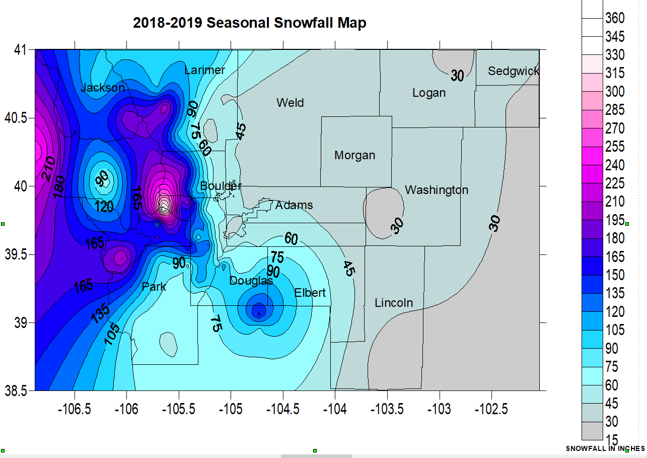 Coop and Spotter Snowfall Maps1285 x 909