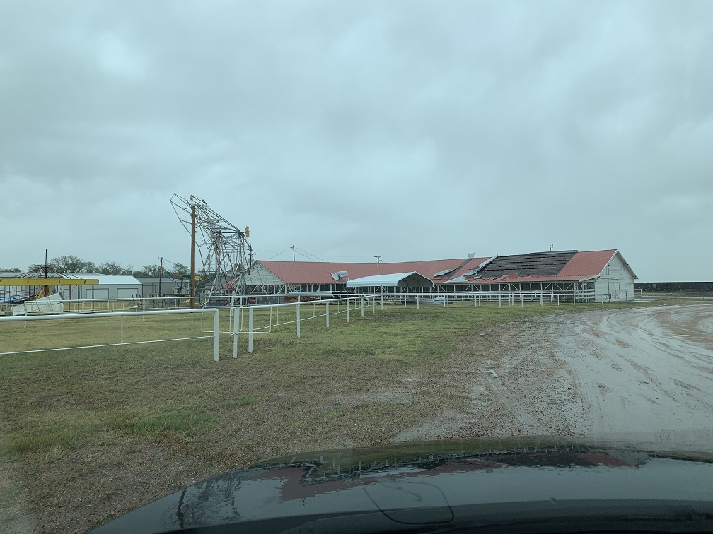 Akron Fairgrounds damage June 9 2020