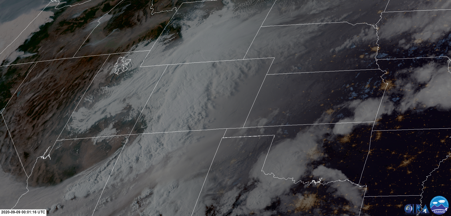 GeoColor Satellite Image