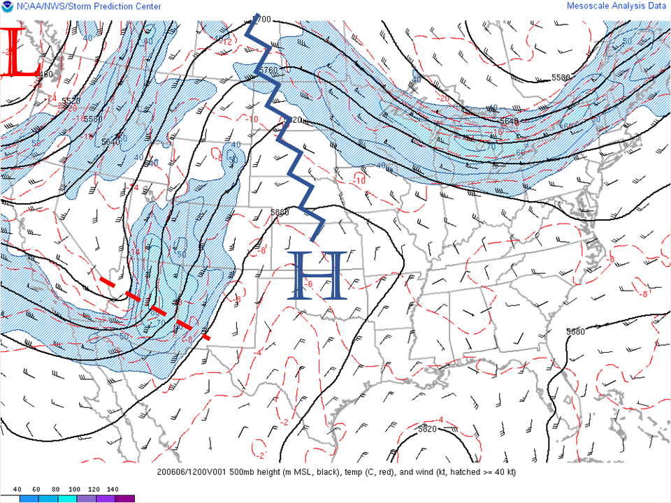 500 mb Analysis valid 1200 UTC 06/06/2020