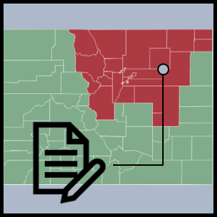 Link to the area wide fire weather forecast produced by NWS Boulder