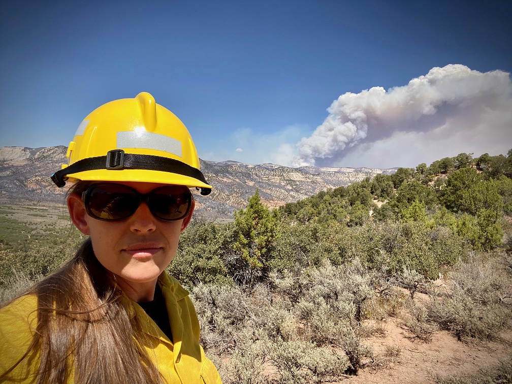 NWS Incident Meteorologist on Pine Gulch Fire