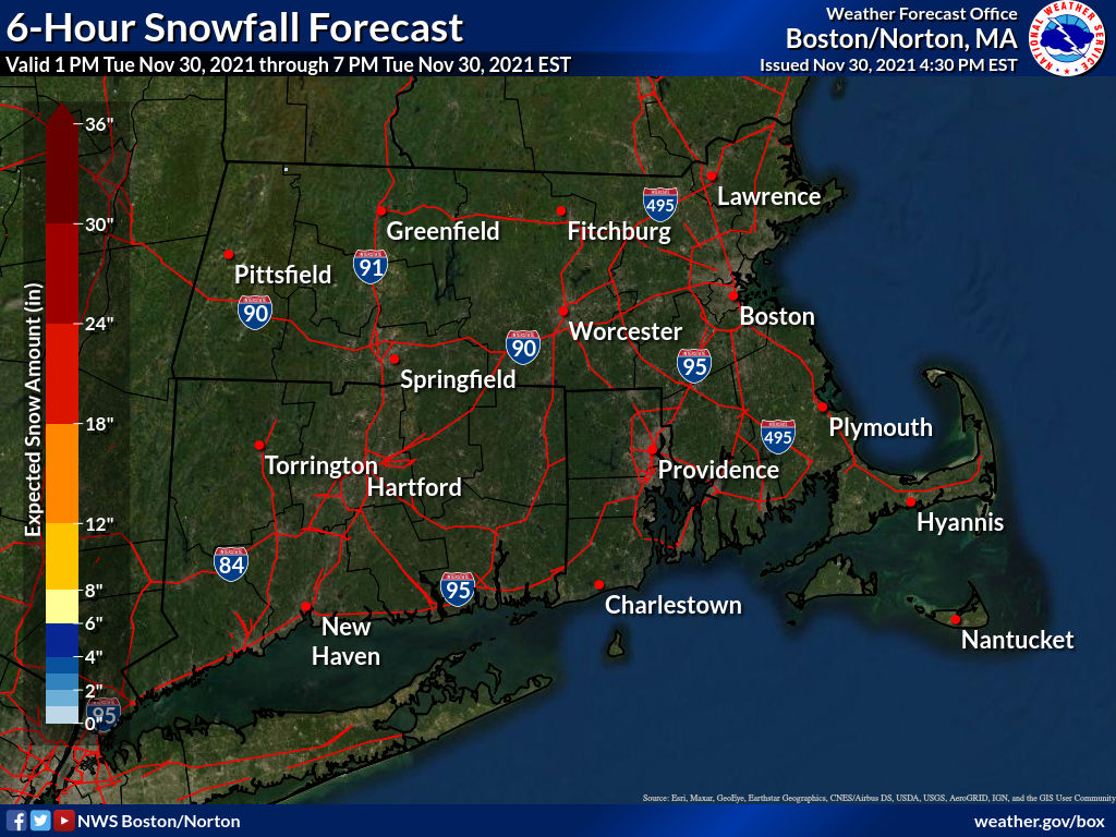 Boston/Norton, MA Weather Forecast Office Winter Weather Forecasts
