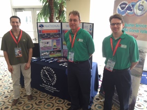 Photo of south/southeast Texas WCM at the National Tropical Weather Conference on South Padre Island in 2015