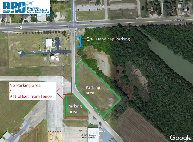 Parking map for Weather Festival 2019