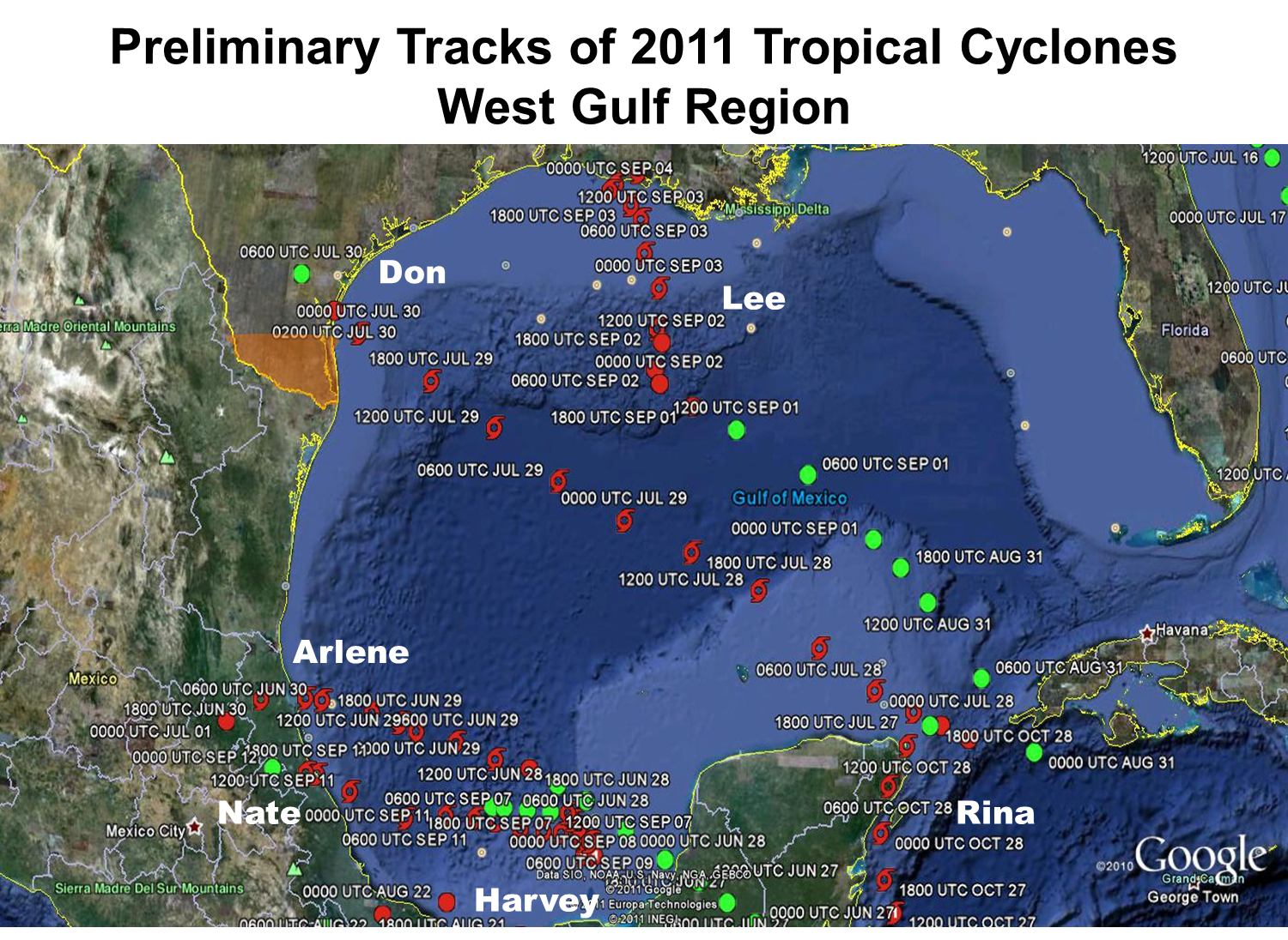 Quick Review of the 2011 Atlantic Hurricane Season for the Rio Grande Valley and Beyond