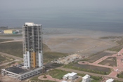 Residue from high water just west of Ocean Tower, SPI (click to enlarge)