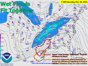 250 mb flow pattern across the U.S. at 7 AM October 24, 2015