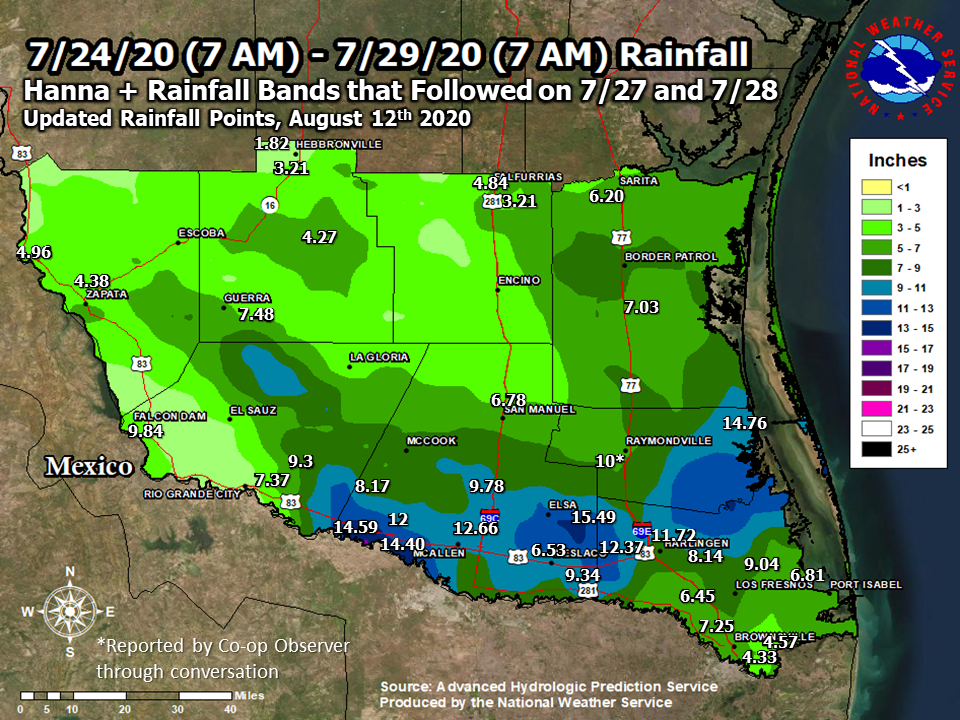 NOAA Weather radio in the Rio Grande Valley and Deep South Texas