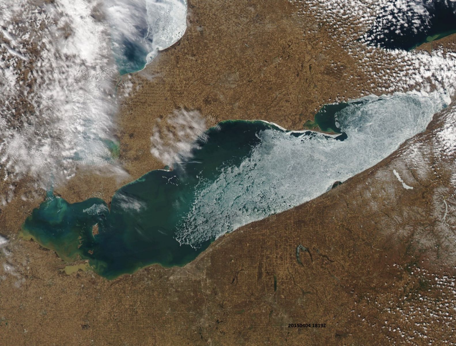 Eastern Great Lakes Ice Cover