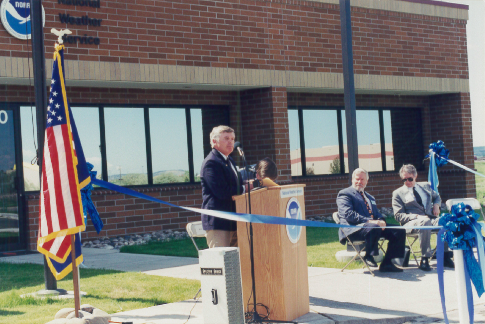 Opening Day of Current Office in 1995