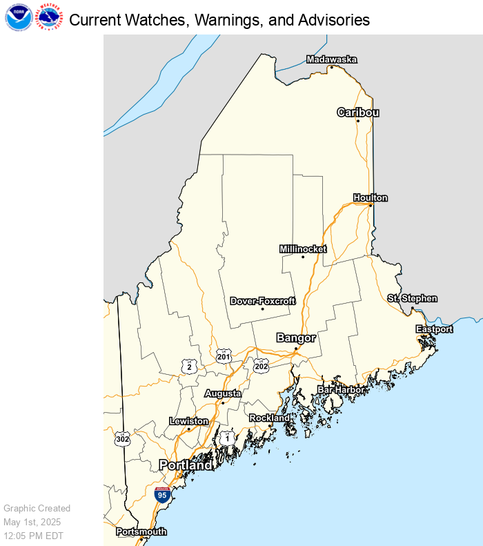 Weather Hazards Map