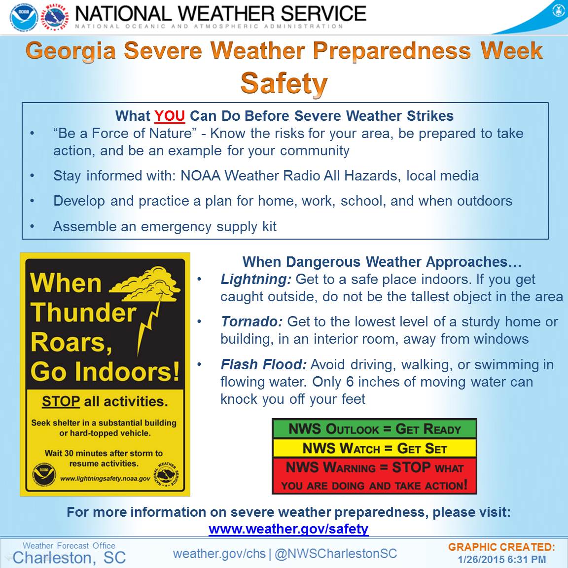 GA Severe Weather Awareness Week