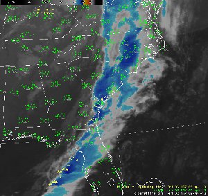 IR Satellite loop.