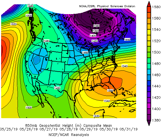 Heat Wave May 25-31, 2019