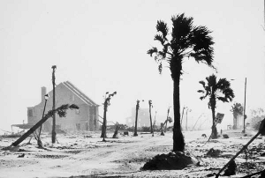 Damage photo from Isle of Palms SC.