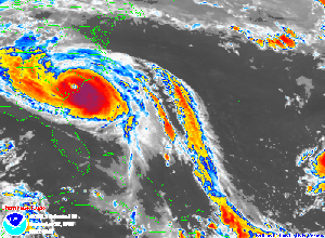 IR satellite image