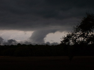 Picture of Adams Run tornado on April 8, 2006 (courtesy of Ron Chumney).