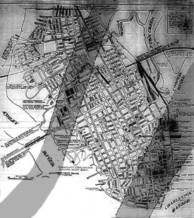 Charleston SC tornado tracks.