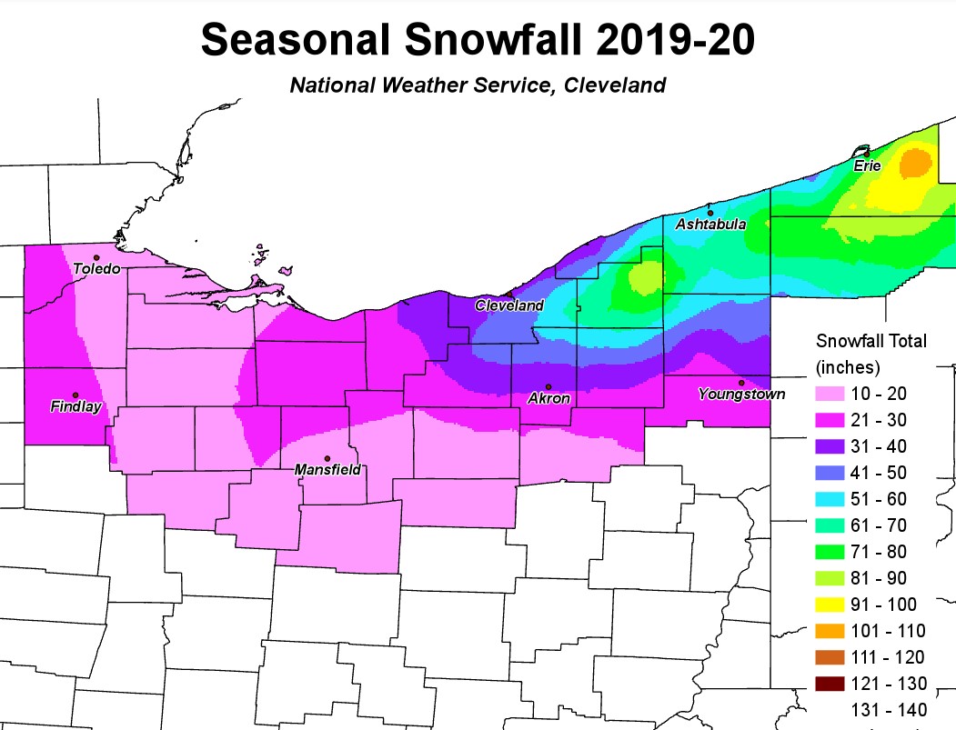 ohio snow belt map