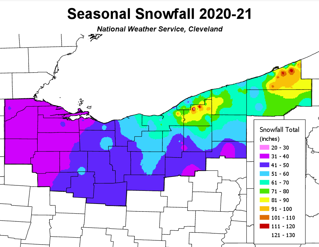 ohio snow belt map