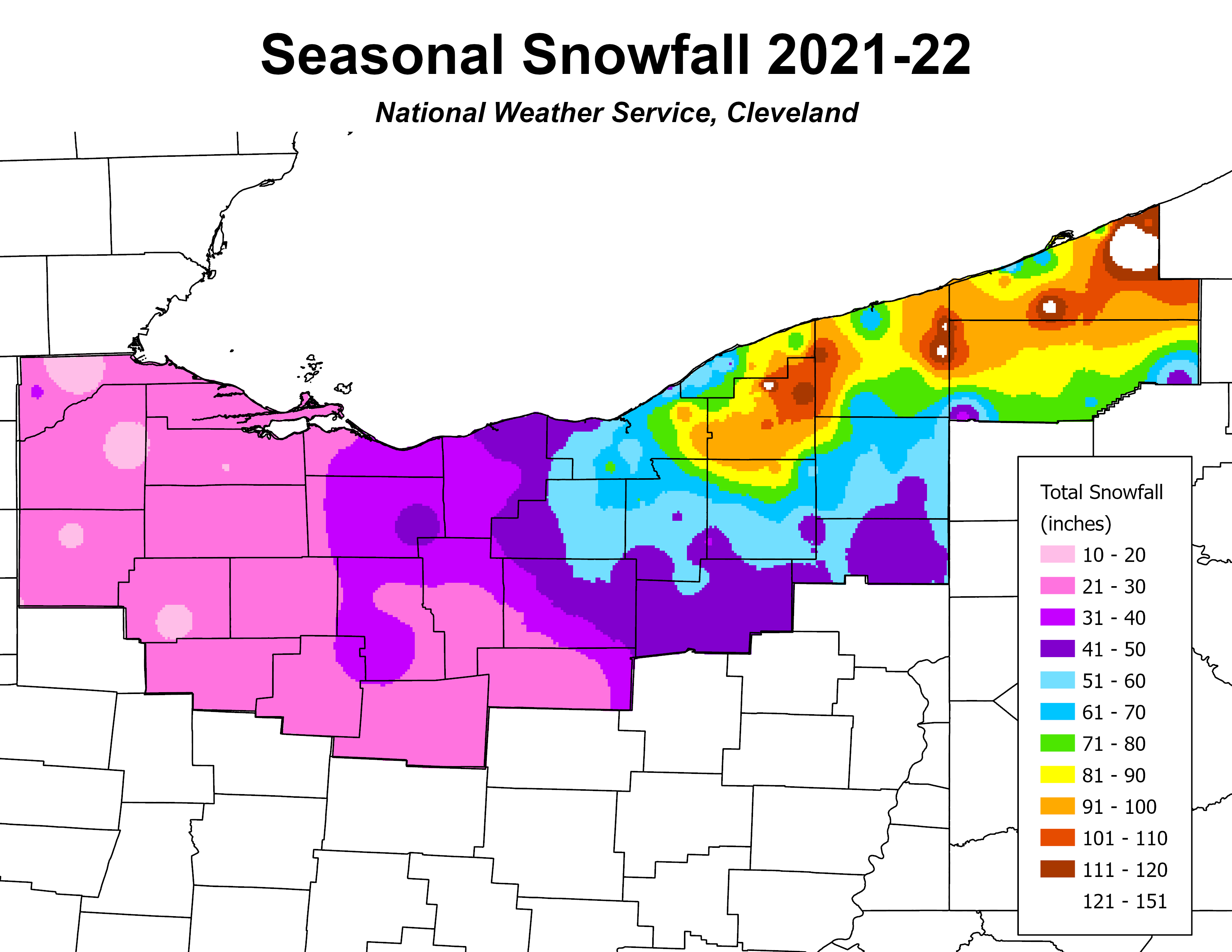 ohio snow belt map