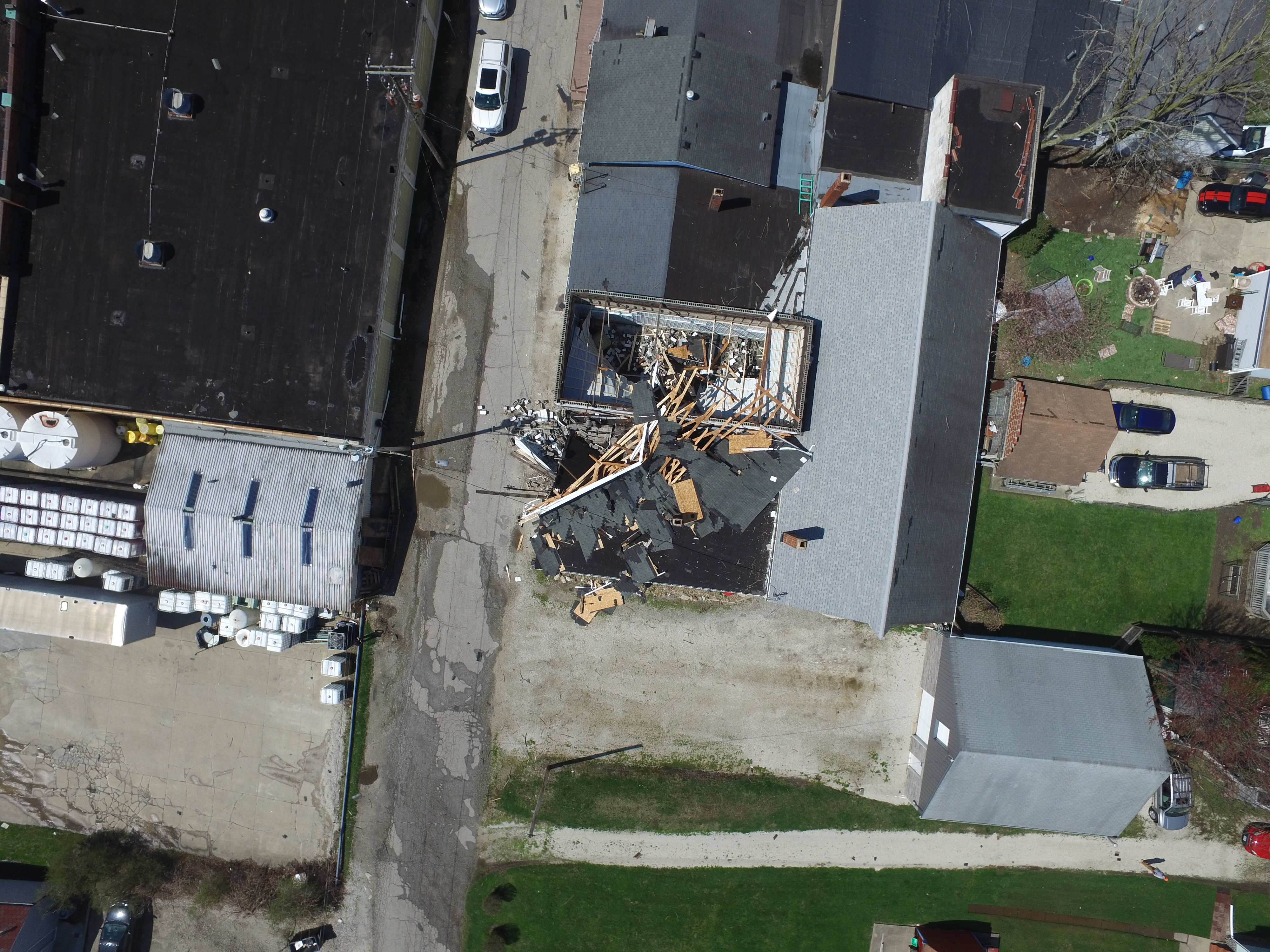 storm damage Grafton/Medina