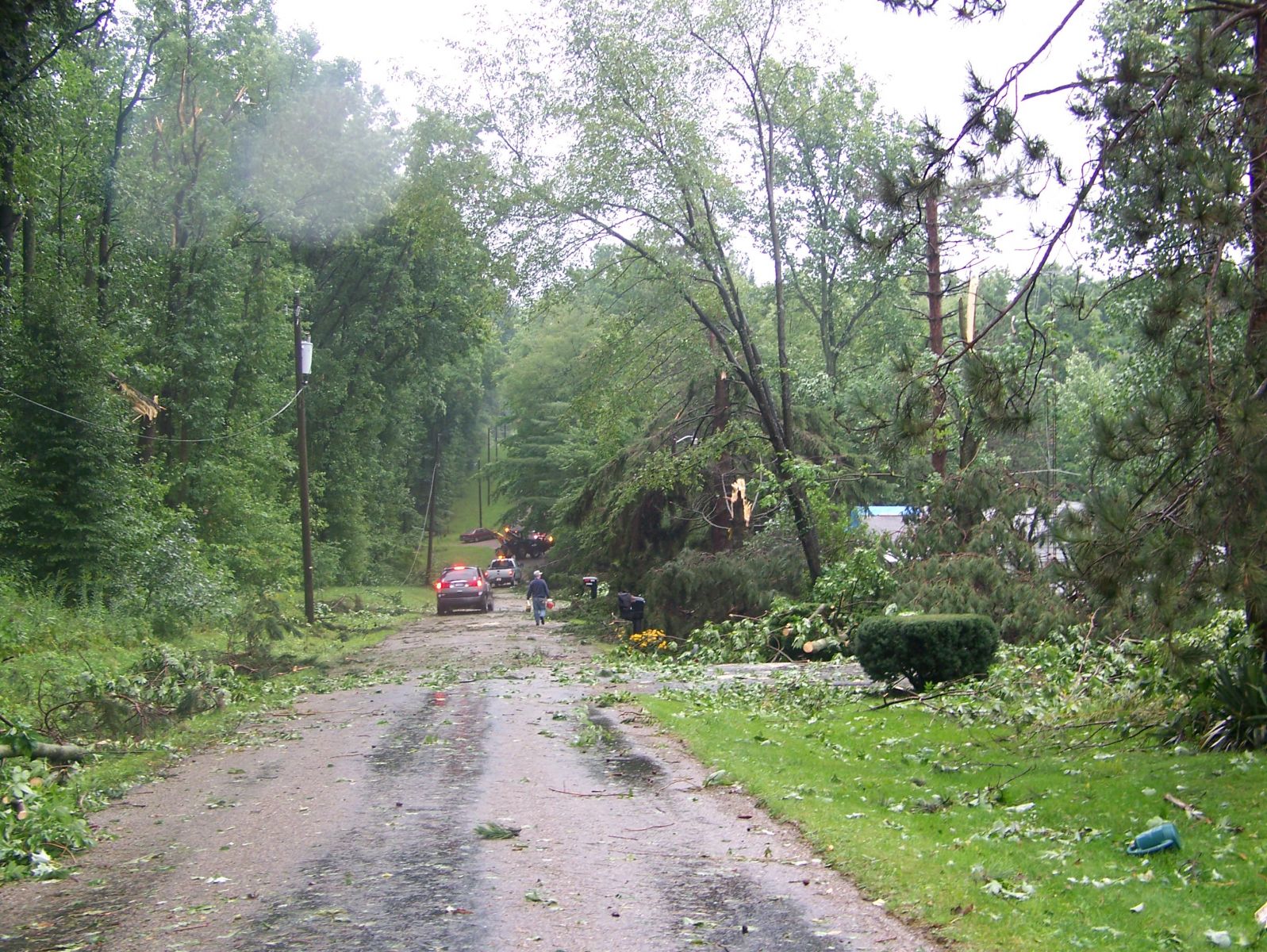 tornado damage