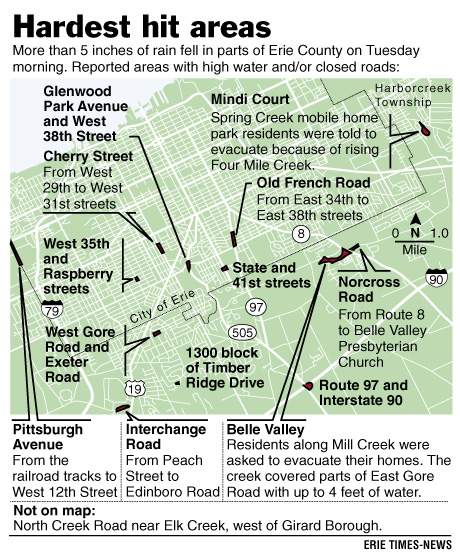 map of flooding areas