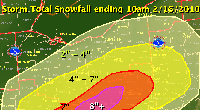 snowfall totals