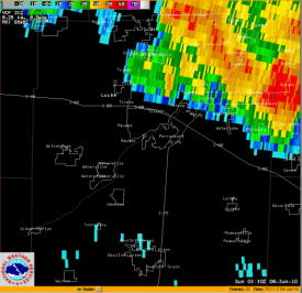 1130pm radar reflectivity