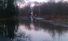 flooding of Eagle Creek