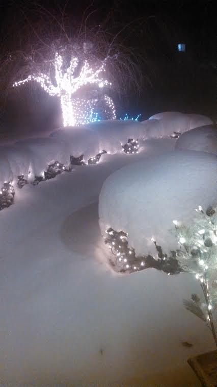 snow in Strongsville, OH