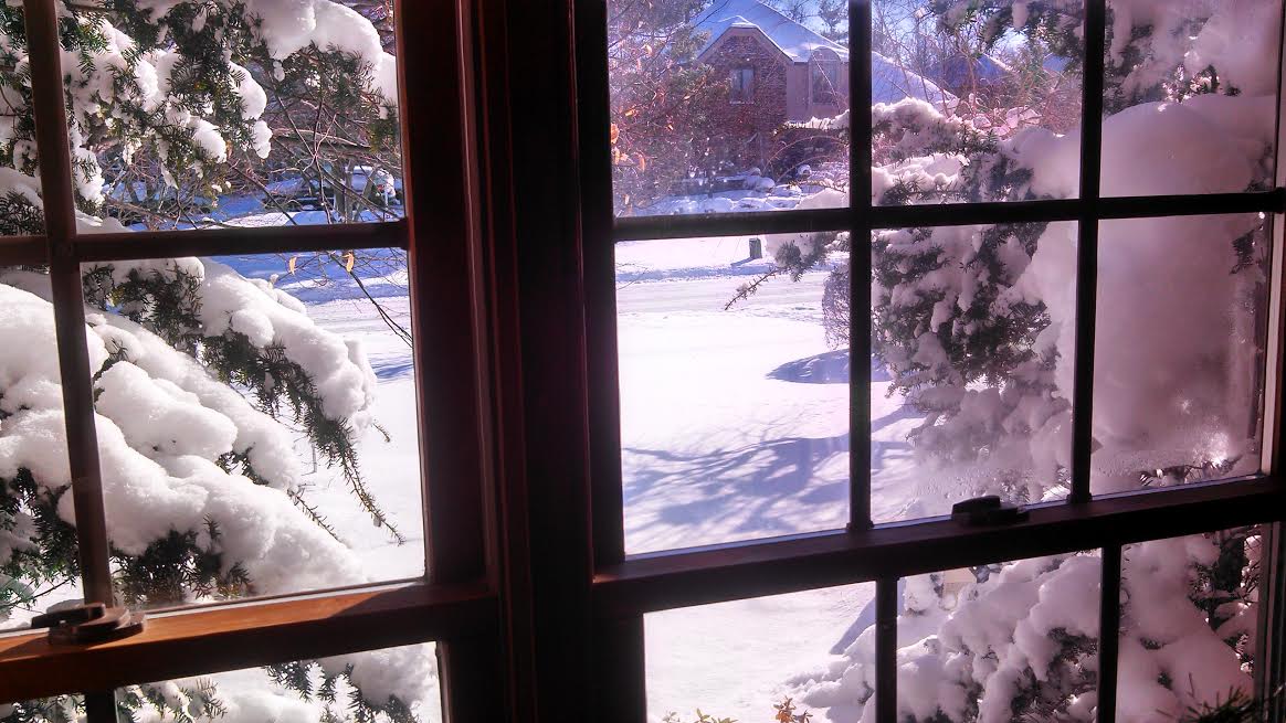 snow in Strongsville, OH