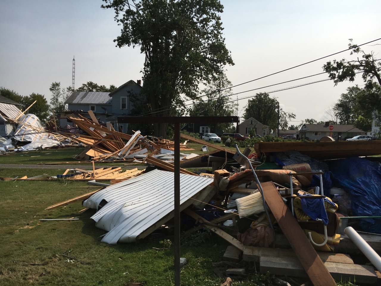 damage to a garage