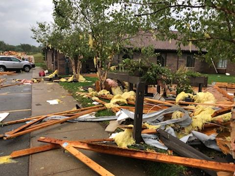 Photo of Damage from the Conneautville area