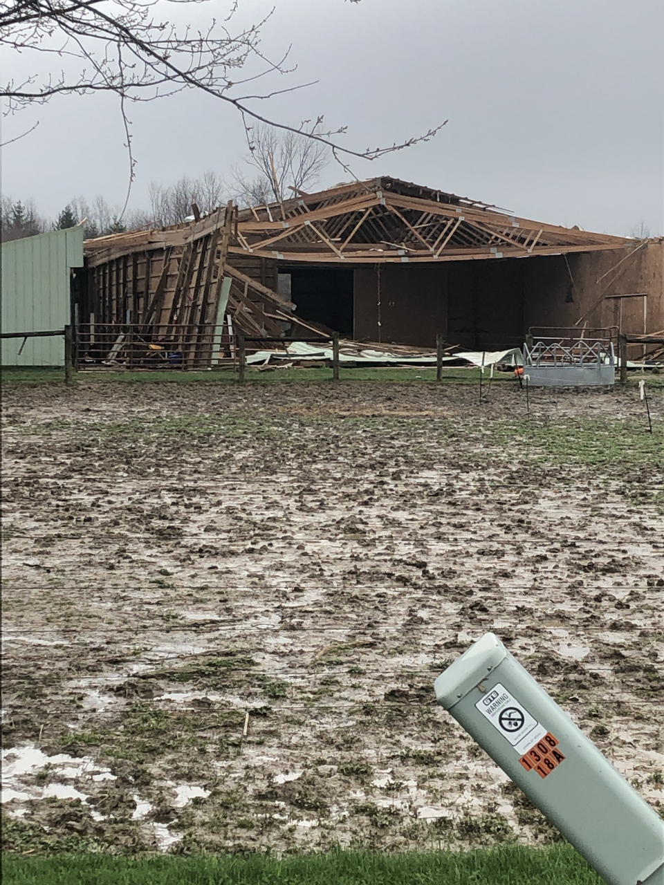 storm damage Grafton/Medina