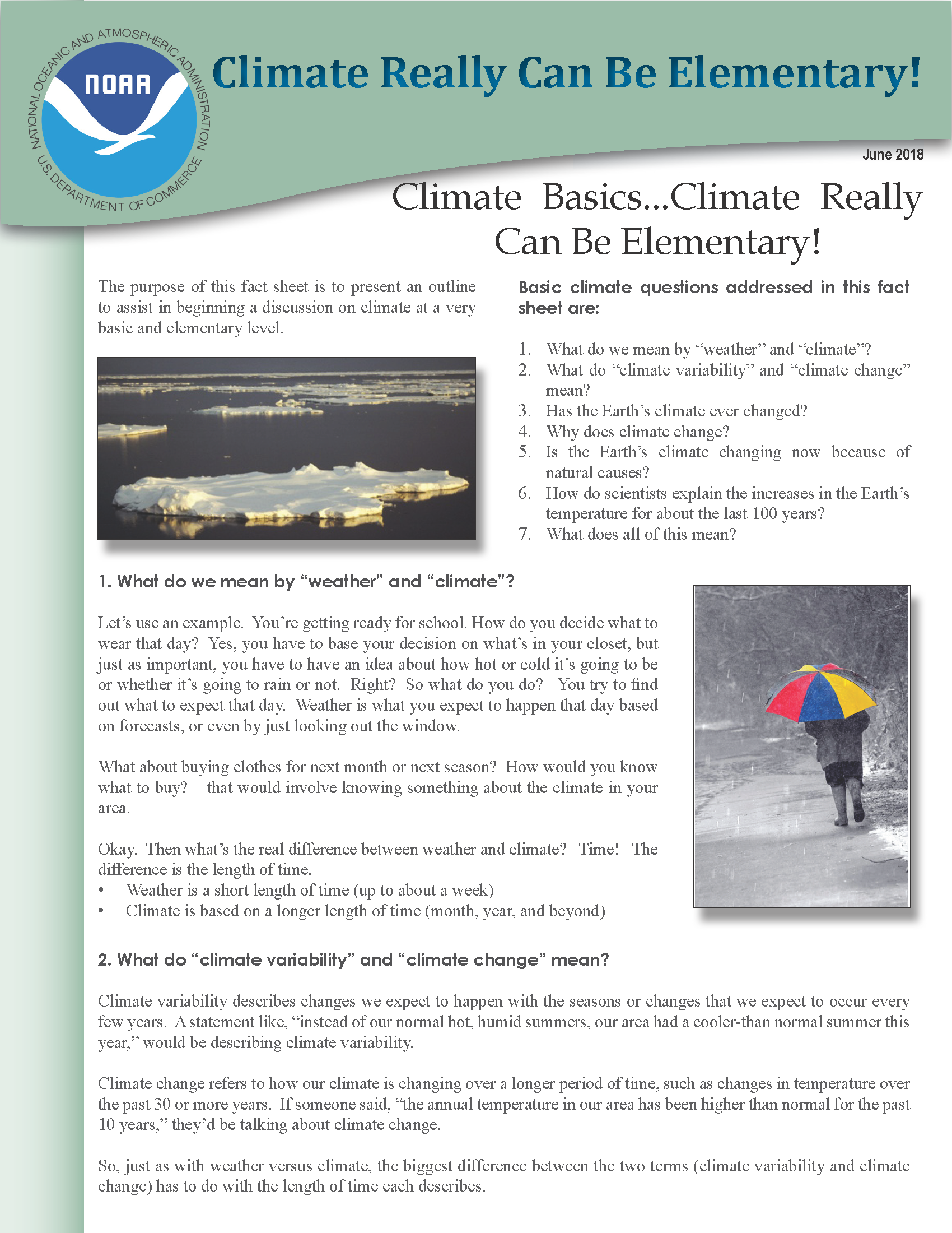 Climate Really Can Be Elementary!