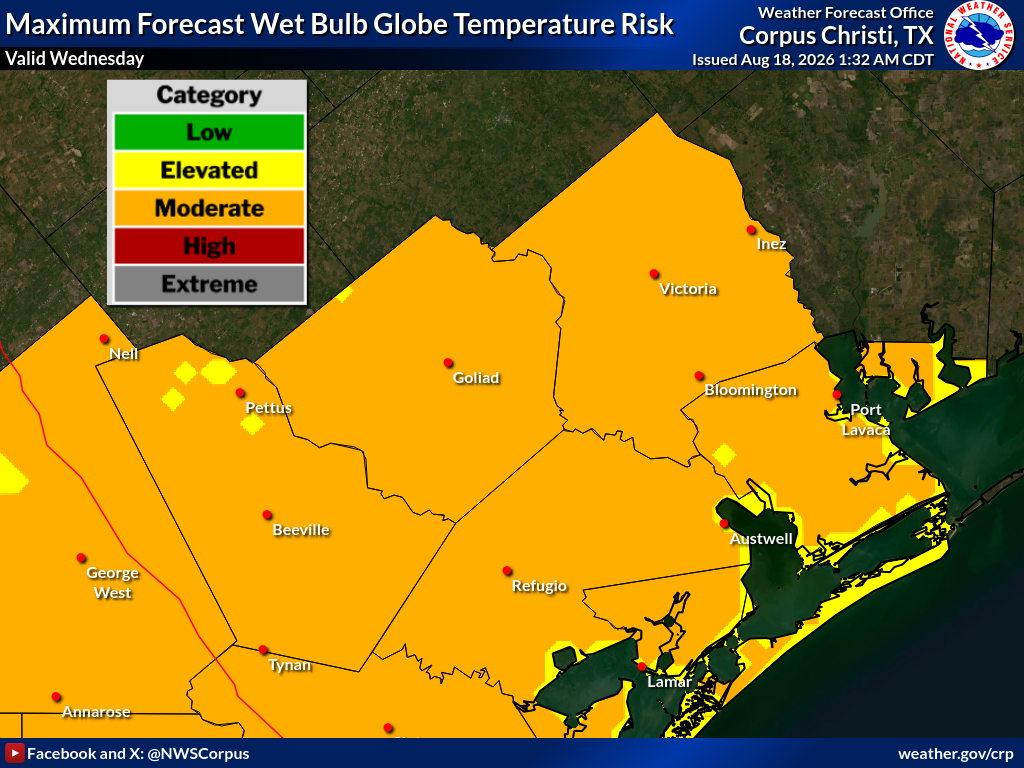 Wet Bulb Risk Day 2
