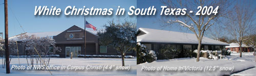 South TX White Christmas 2004