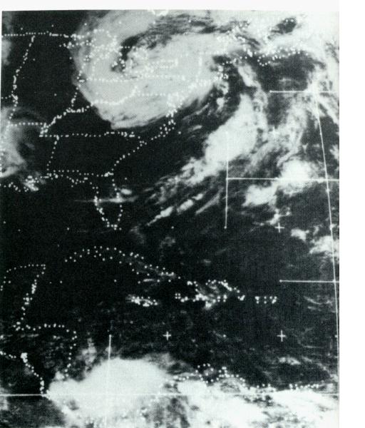 Hurricane Agnes, Satellite Picture