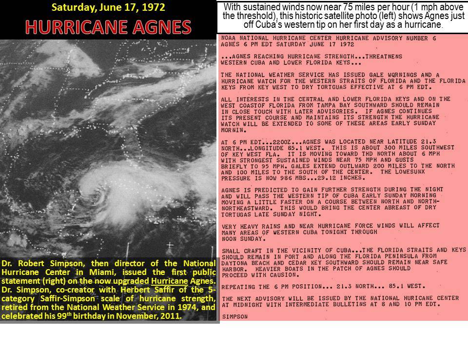 Hurricane Agnes Graphic from MARFC