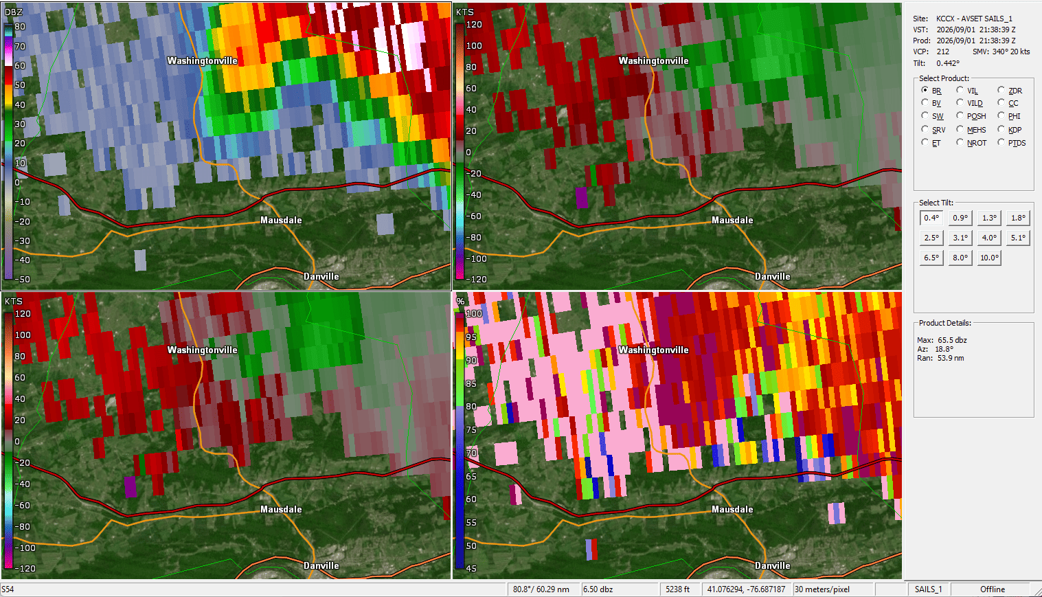 radar loop